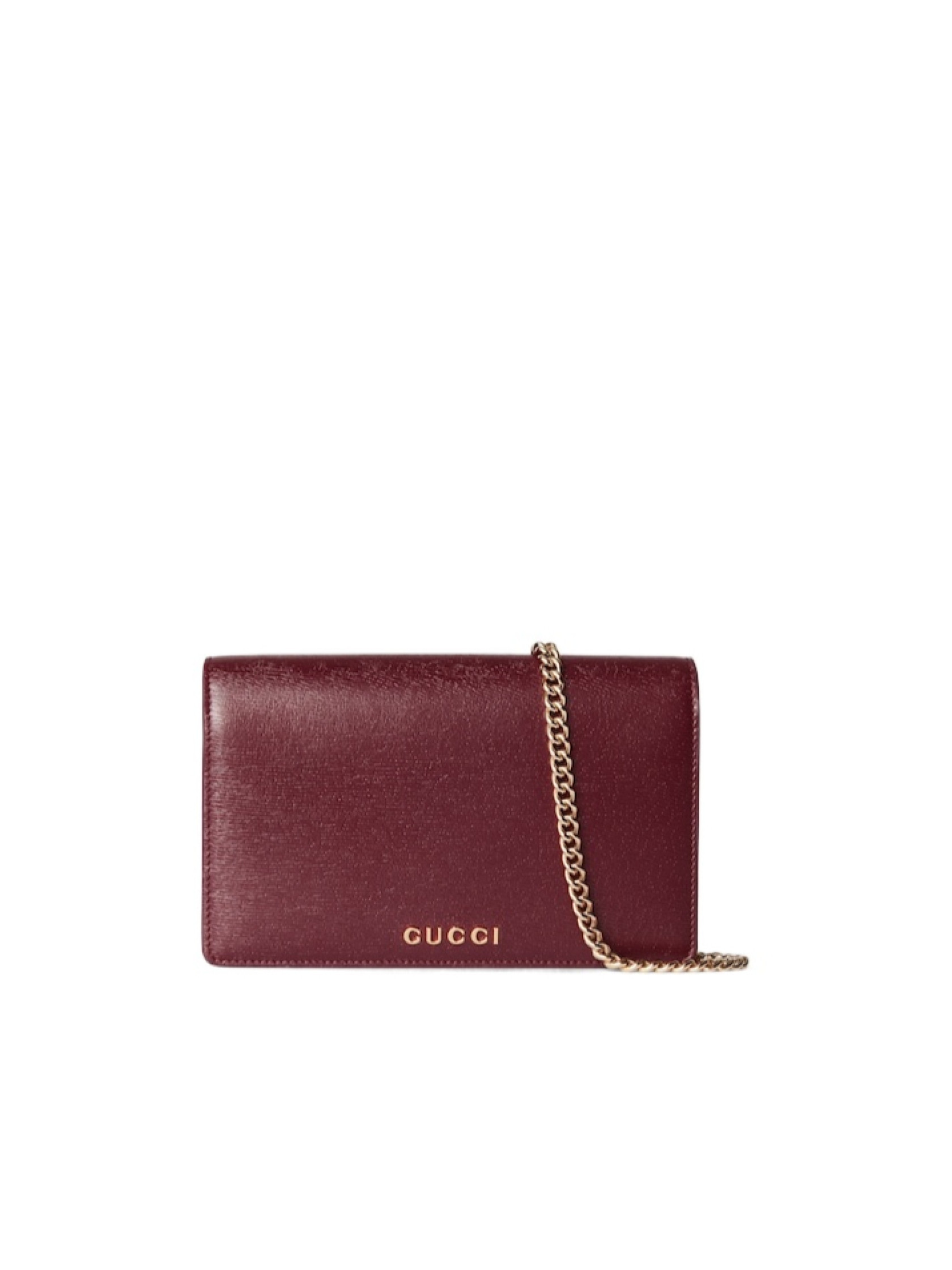Gucci Logo Plaque Chain Wallet | Senser US