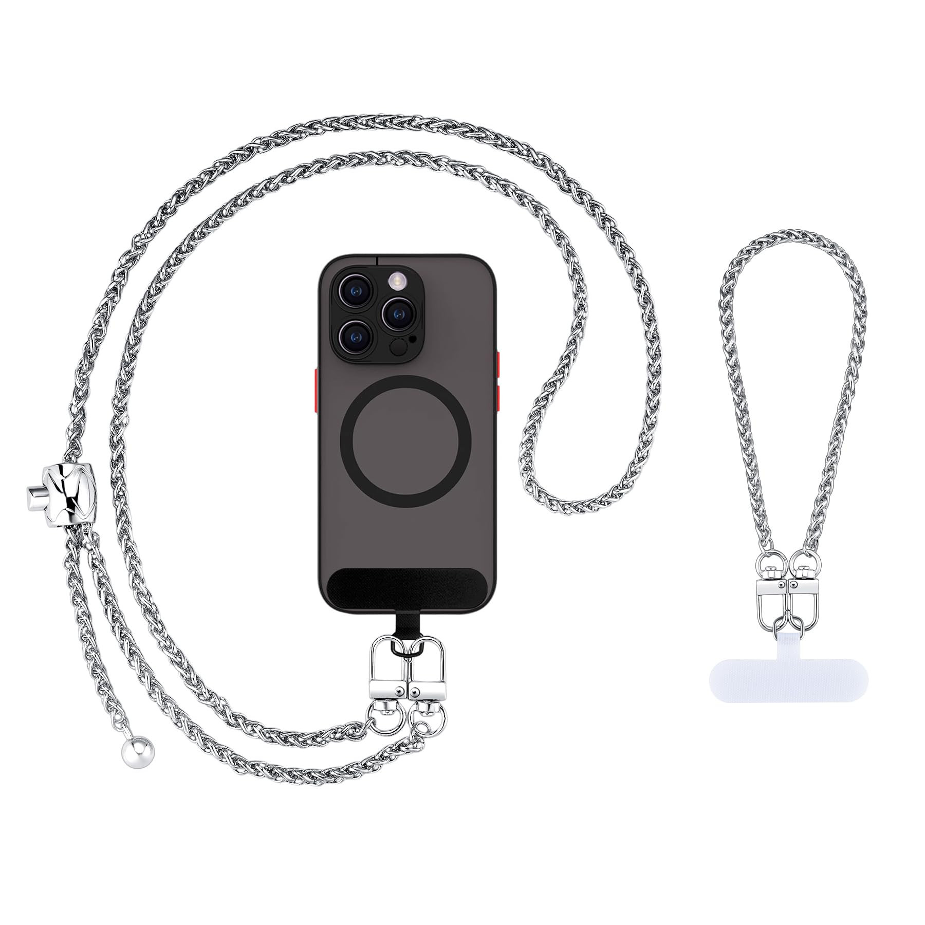 Phone Crossbody Chain, Universal Crossbody Phone Lanyards, AdjustableMultifuctional Compatible wi... | Amazon (US)