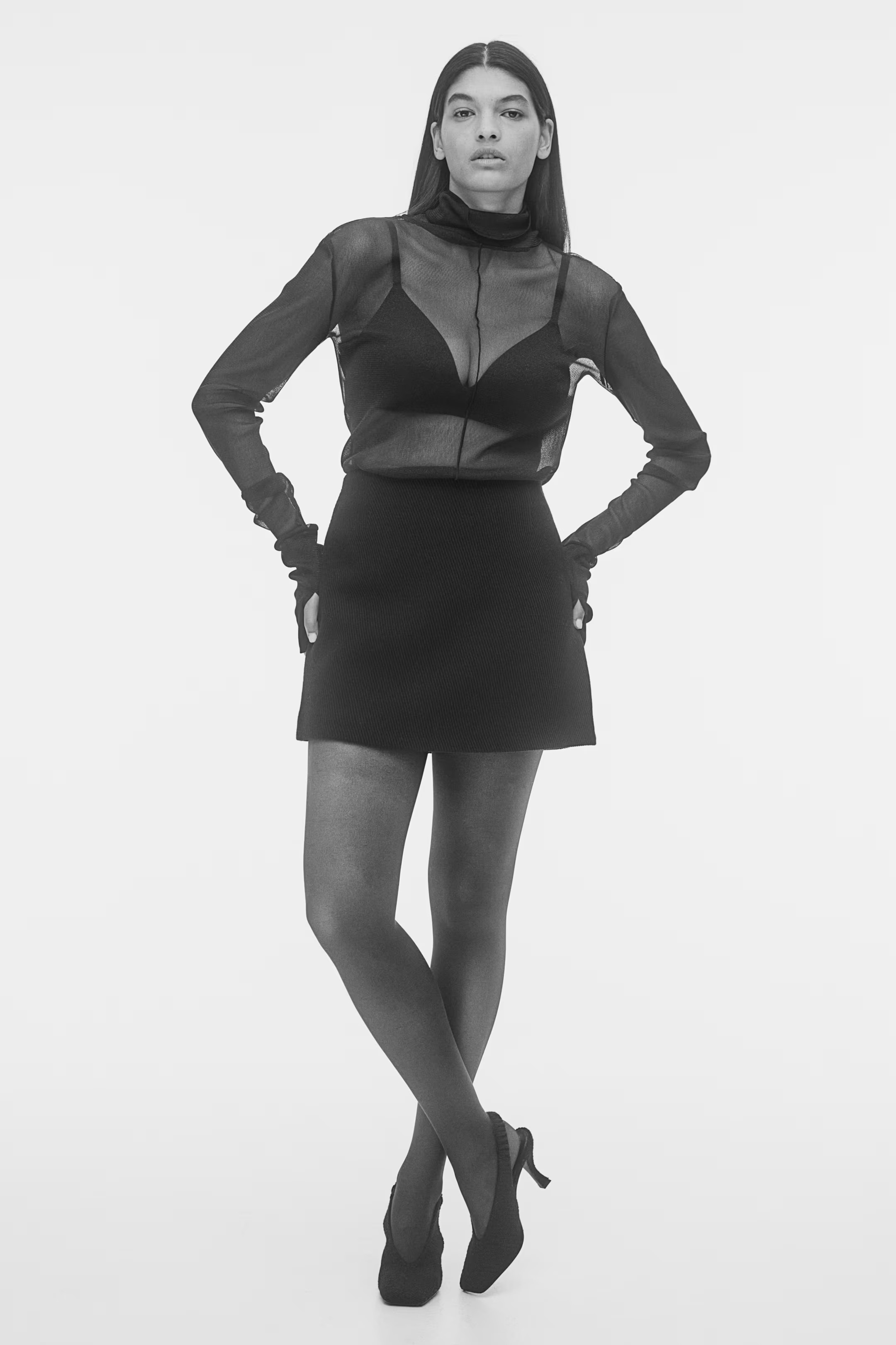 Shaping tights 20 denier - Black - Ladies | H&M GB | H&M (UK, MY, IN, SG, PH, TW, HK)