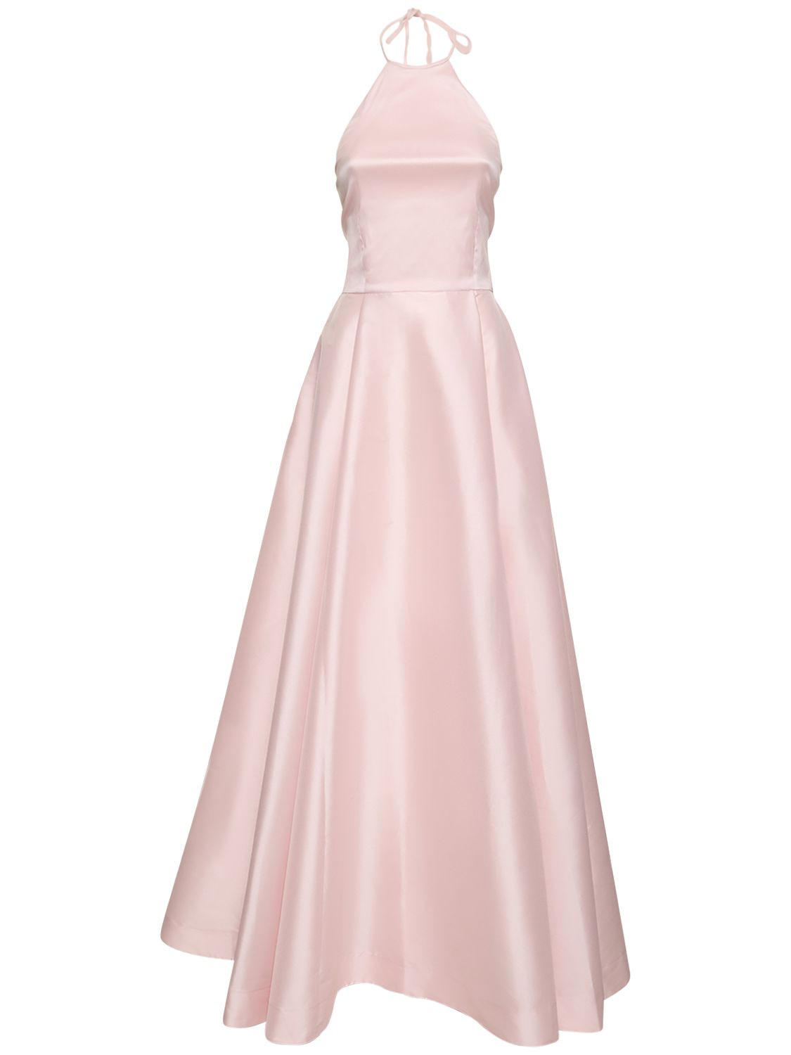 Delilah Taffeta Long Dress | Luisaviaroma