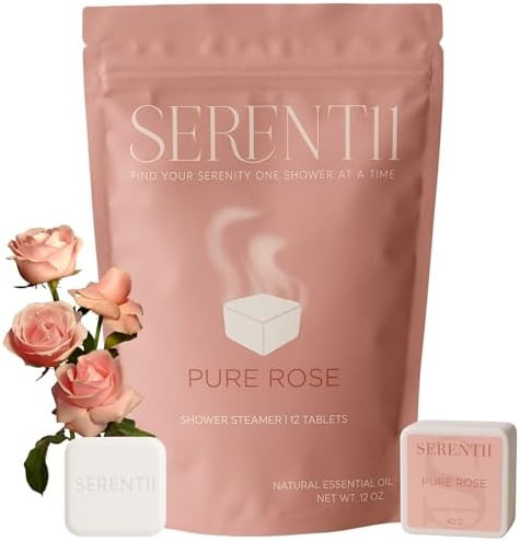 Shower Steamers Aromatherapy 12 Pack – Rose, Relaxation & Stress Relief, Self Care Gift, Spa Es... | Amazon (US)