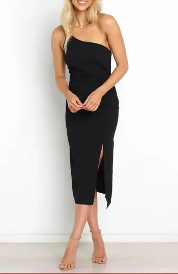 Xiomar One-Shoulder Midi Dress | Nordstrom