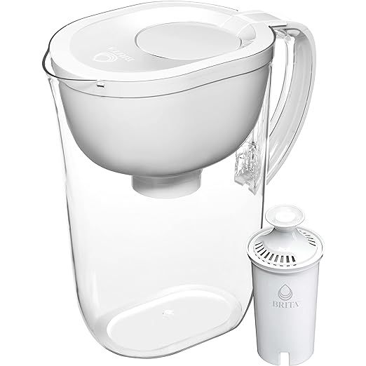 Brita Large Water Filter Pitcher for Tap and Drinking Water with 1 Standard Filter, Lasts 2 Month... | Amazon (US)