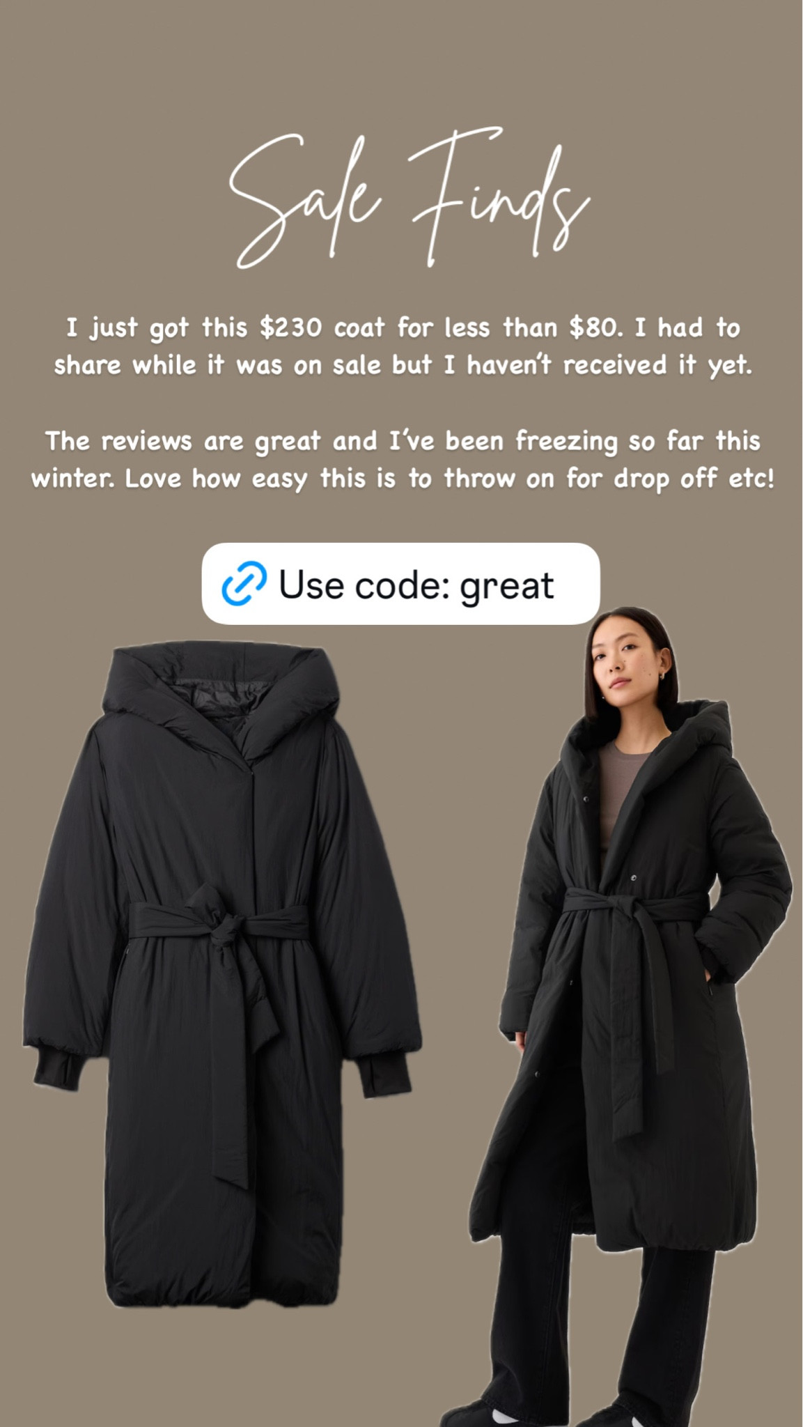 Grabbed this coat while it was on super sale!! I can’t wait to get it. So easy to throw on for drop off etc. It has great reviews and I’m already tired of being cold this winter! 

#LTKFindsUnder100 #LTKSaleAlert #LTKSeasonal