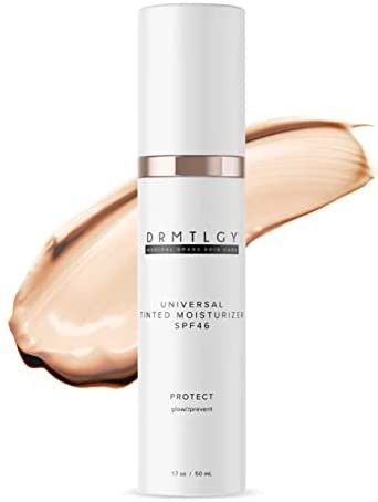 DRMTLGY Anti-Aging Tinted Moisturizer with SPF 46. Universal Tint. All-In-One Face Sunscreen and ... | Amazon (US)