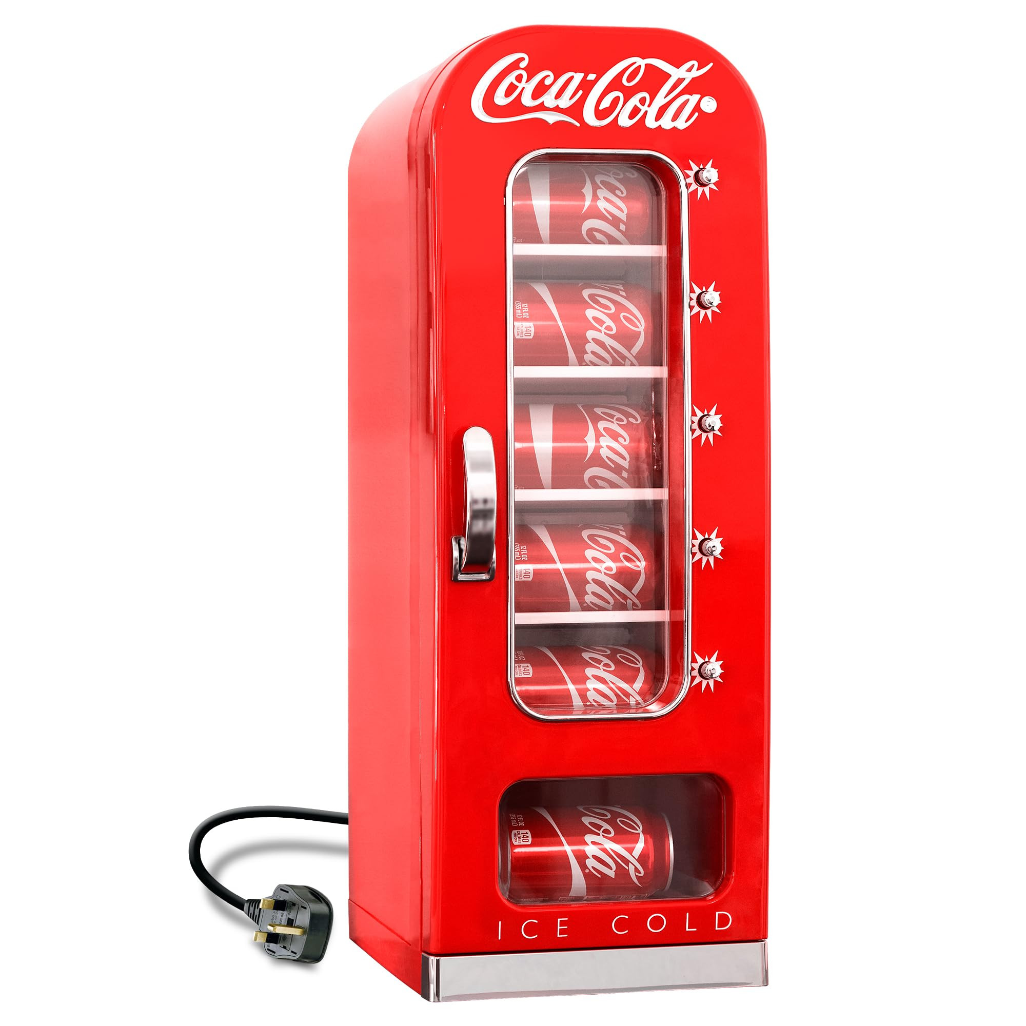 Coca-Cola AC/DC Retro Vending Electric Cooler with 10 Can Capacity - Beverage Vending Machine wit... | Amazon (US)