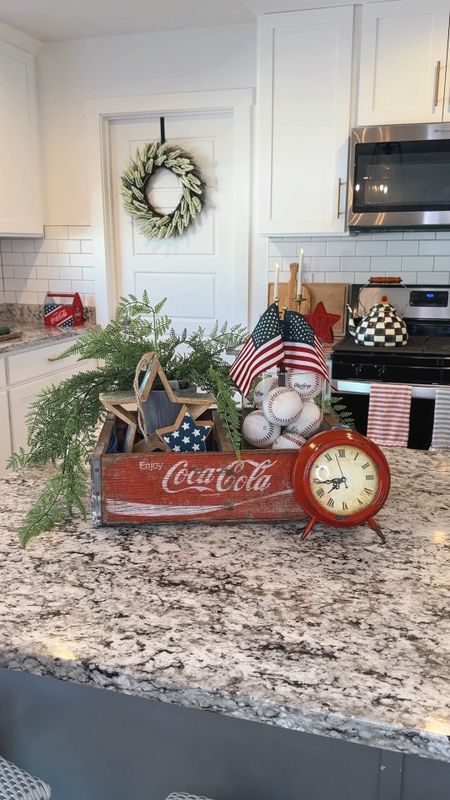Here are the links to the thrifted coca cola tray I have. I found some on ebay that are the same as mine.also linked my graphic tee from Etsy, baseballs from Walmart, and more! 

#LTKHome #LTKFindsUnder50 #LTKSeasonal