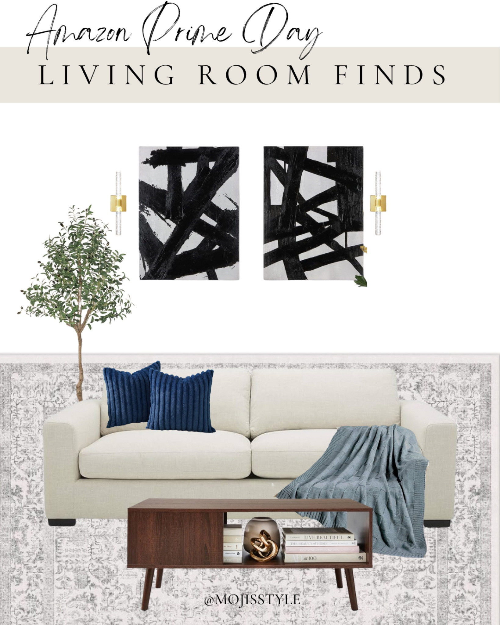 Modern living room styling ideas. Shop Amazon Prime Day sale ⬇️

#LTKHome #LTKSaleAlert