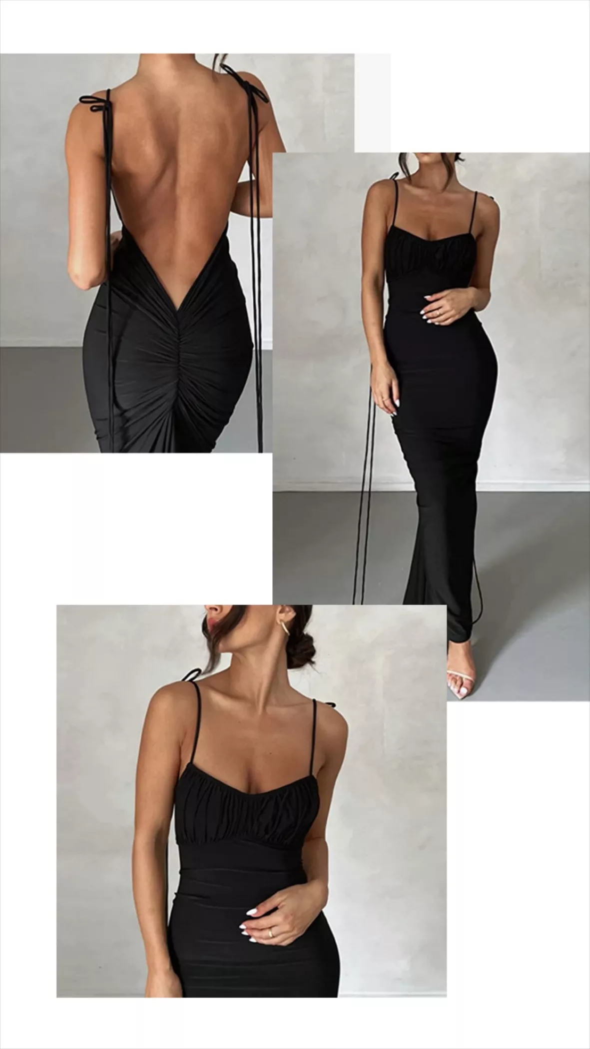 FOLLOW @YITTY on X: The back shots in this maxi dress >>>    / X