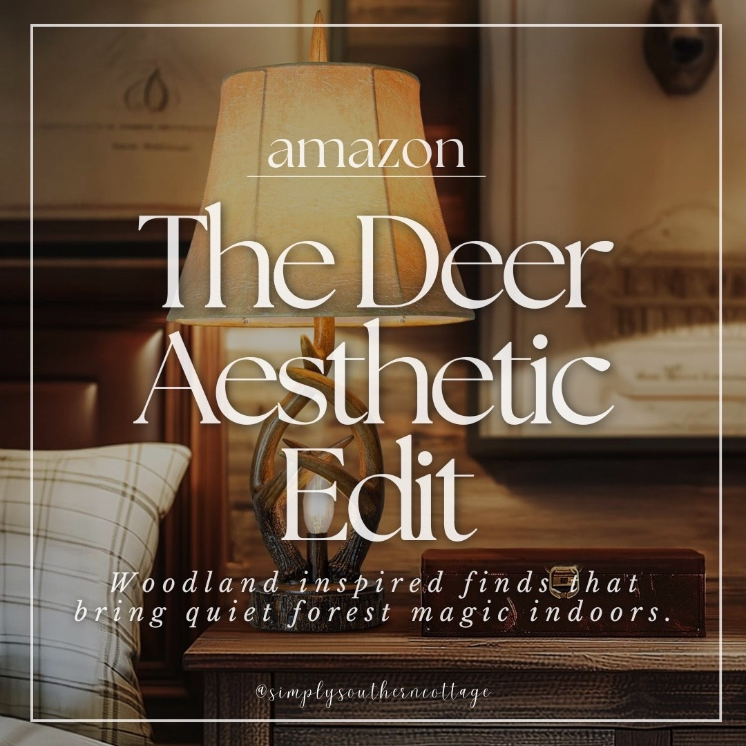The Deer Aesthetic Edit! Woodland inspired finds that bring quiet forest magic indoors!
-
-
-
Amazon, Amazon home, Amazon home decor, seasonal home, seasonal home decor, holiday home decor, holiday home decor inspo, woodland inspired decor, ranch decor, ranch inspired home decor, cabin decor




#LTKHome #LTKOver40