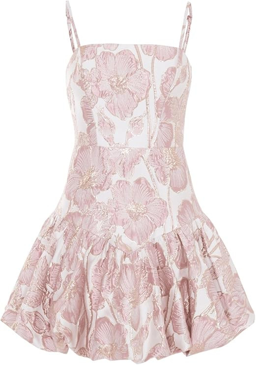 Amazon.com: PATBO, Petal Jacquard Mini Dress : Amazon Luxury | Amazon (US)