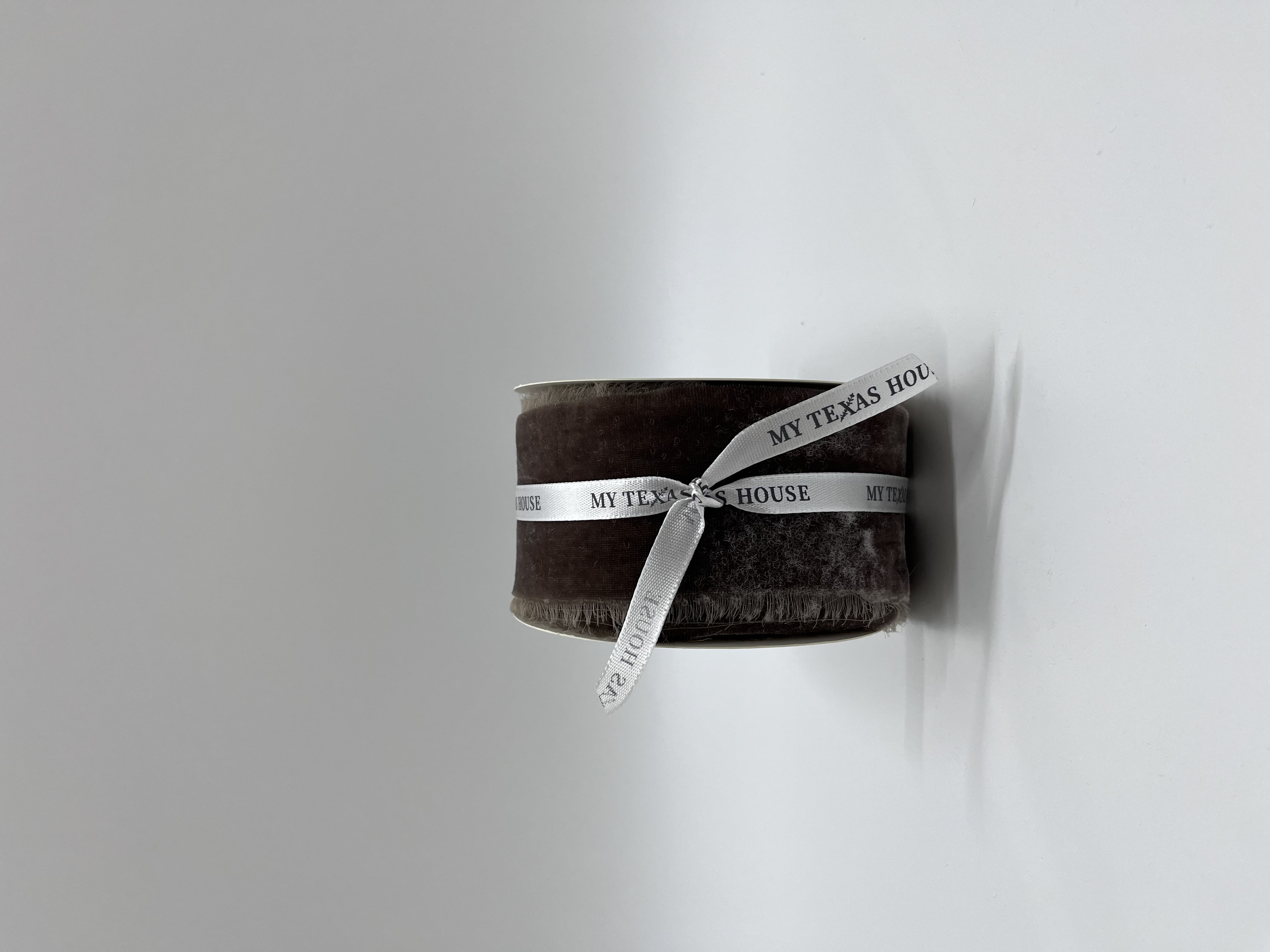 Brown Frey Edge Christmas Ribbon, 12 foot, by My Texas House | Walmart (US)