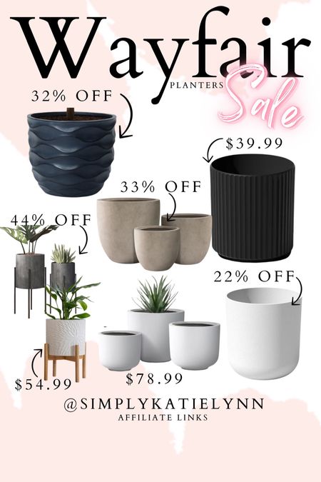 Planter sale at Wayfair! Bundle and save on a few options!

#LTKstyletip #LTKSeasonal #LTKhome