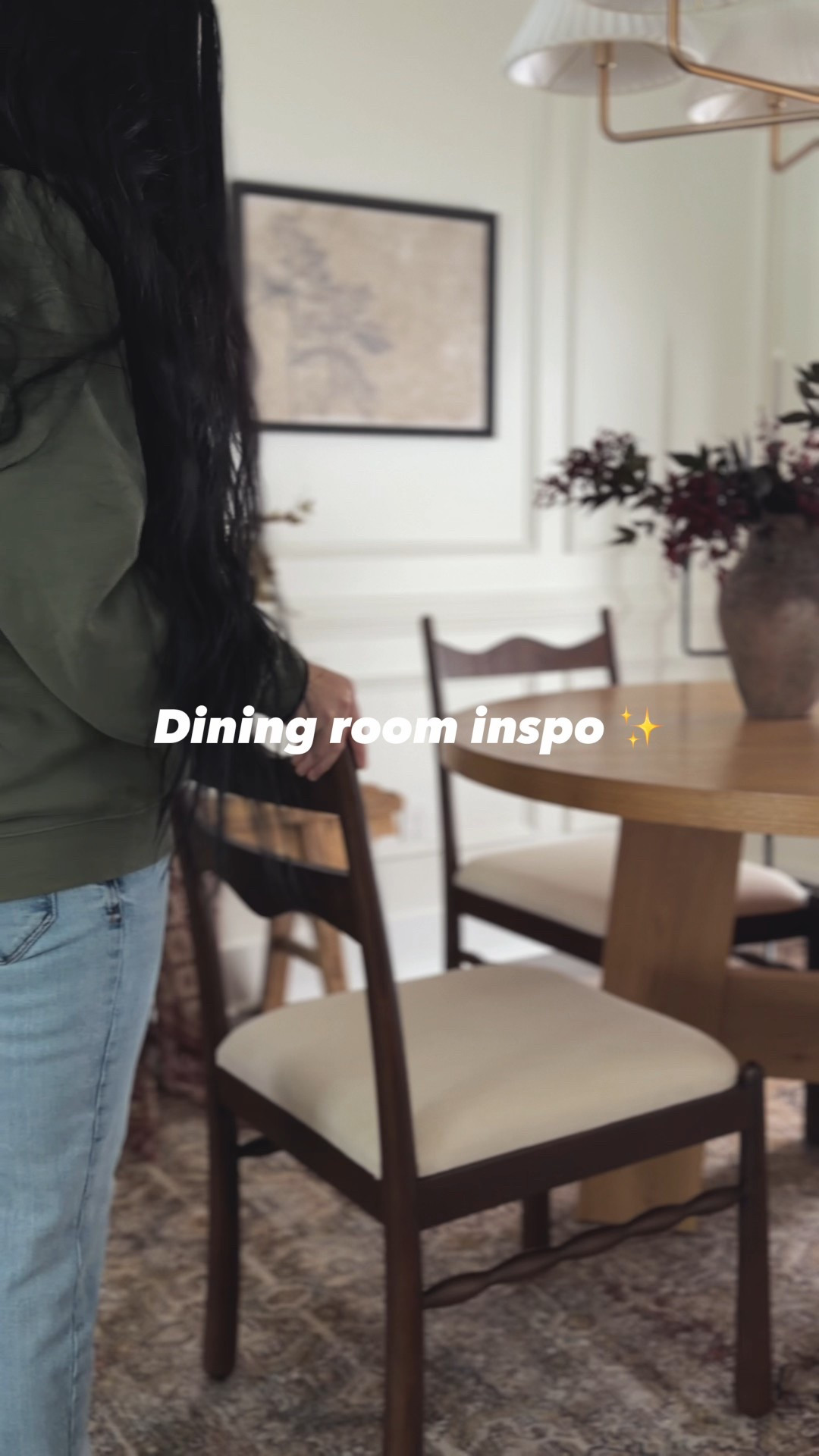 Dining room inspo! The new chairs are a whole vibe! ✨🤭

#LTKdayinmylife #LTKGiftGuide #LTKHoliday