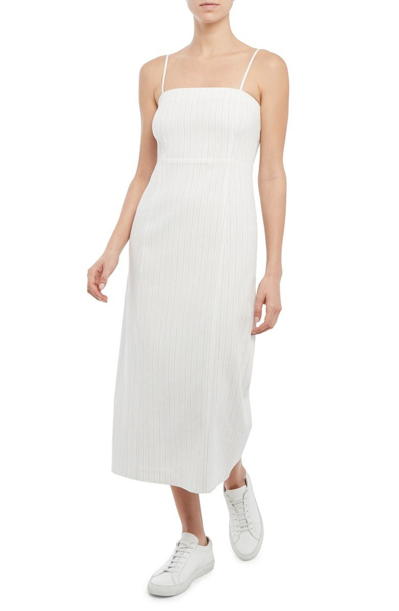 Stripe Linen Blend Sundress | Nordstrom