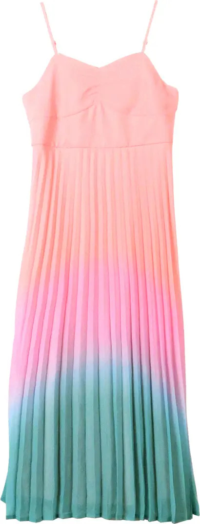 Zunie Kids' Pleated Chiffon Dress | Nordstrom | Nordstrom