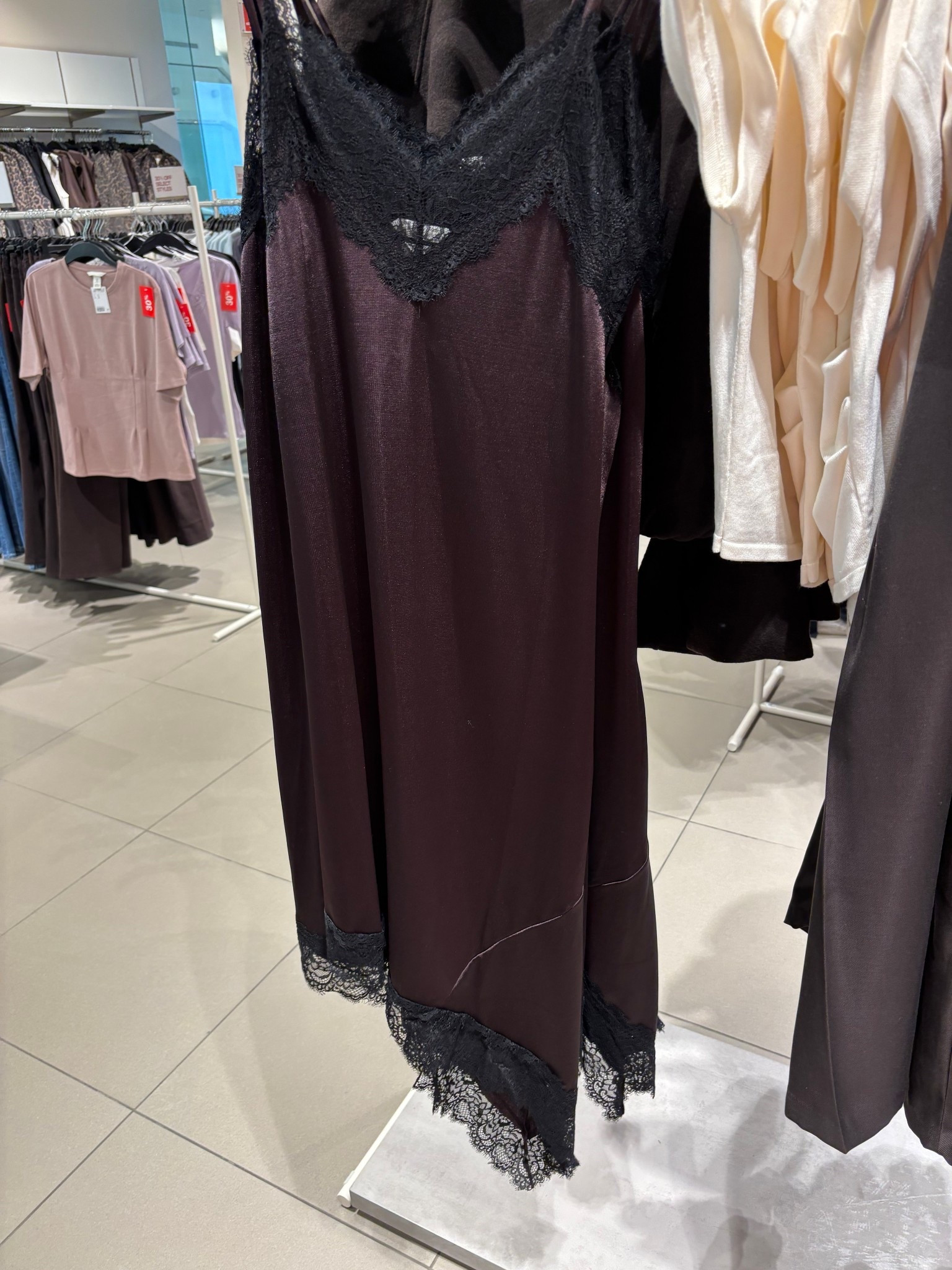 Lace trim satin slip dress 

#LTKootd #LTKWedding #LTKspringtrends