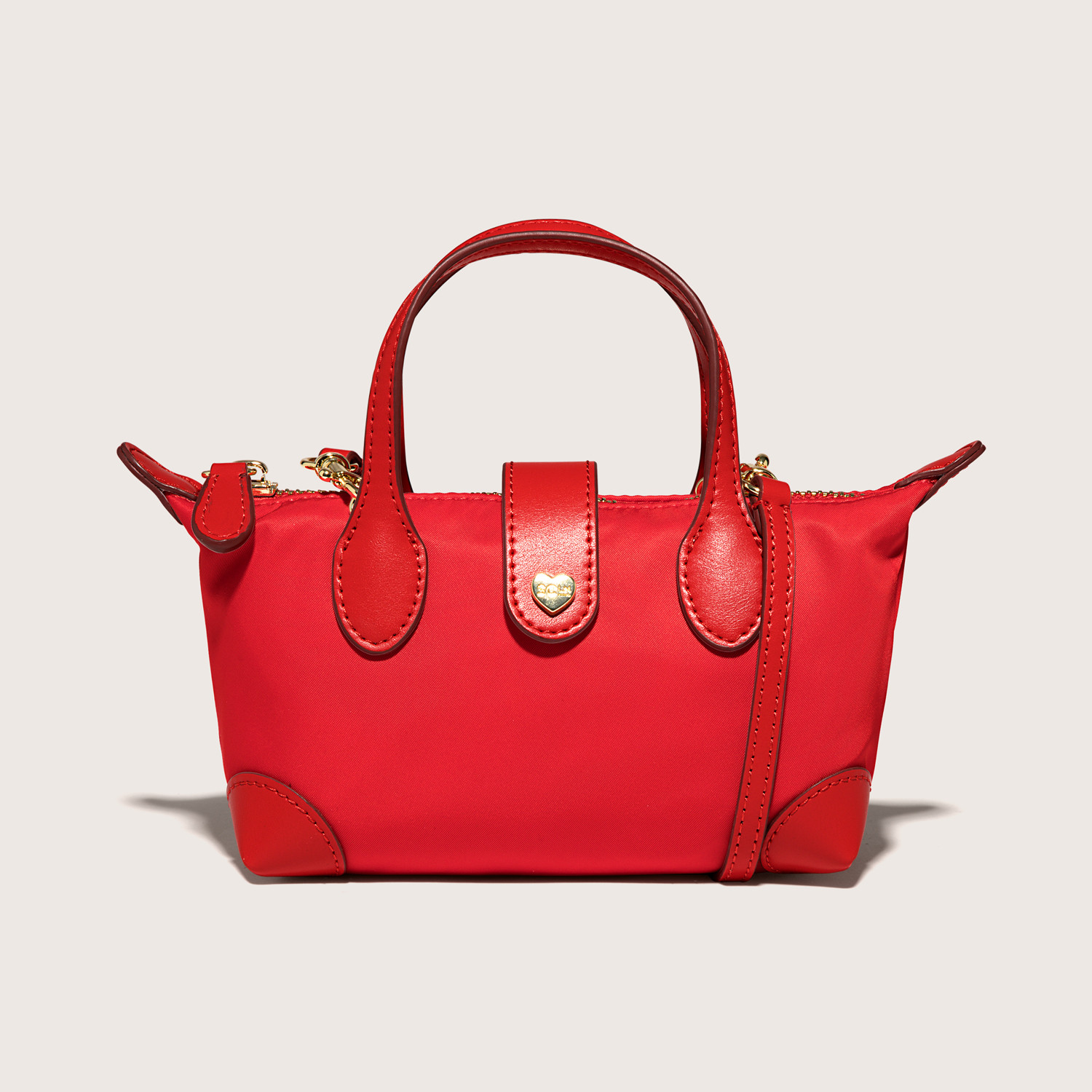 Tomato Red Pouchette Crossbody Bag | Stoney Clover Lane | Stoney Clover Lane