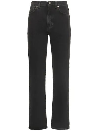 Wular straight organic cotton jeans - Loulou Studio - Women | Luisaviaroma | Luisaviaroma