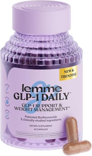 Lemme GLP-1 Daily Capsules for Women, Clinically Studied Ingredients to Reduce Hunger & Cravings,... | Amazon (US)