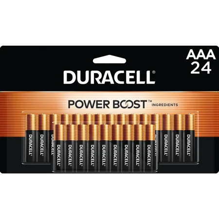 Duracell Coppertop AAA Alkaline Batteries 24/PK | Walmart (US)