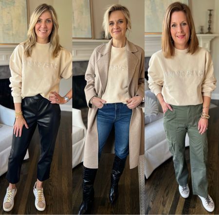 How to style a sweatshirt three fabulous ways!

#LTKSeasonal #LTKFind #LTKstyletip