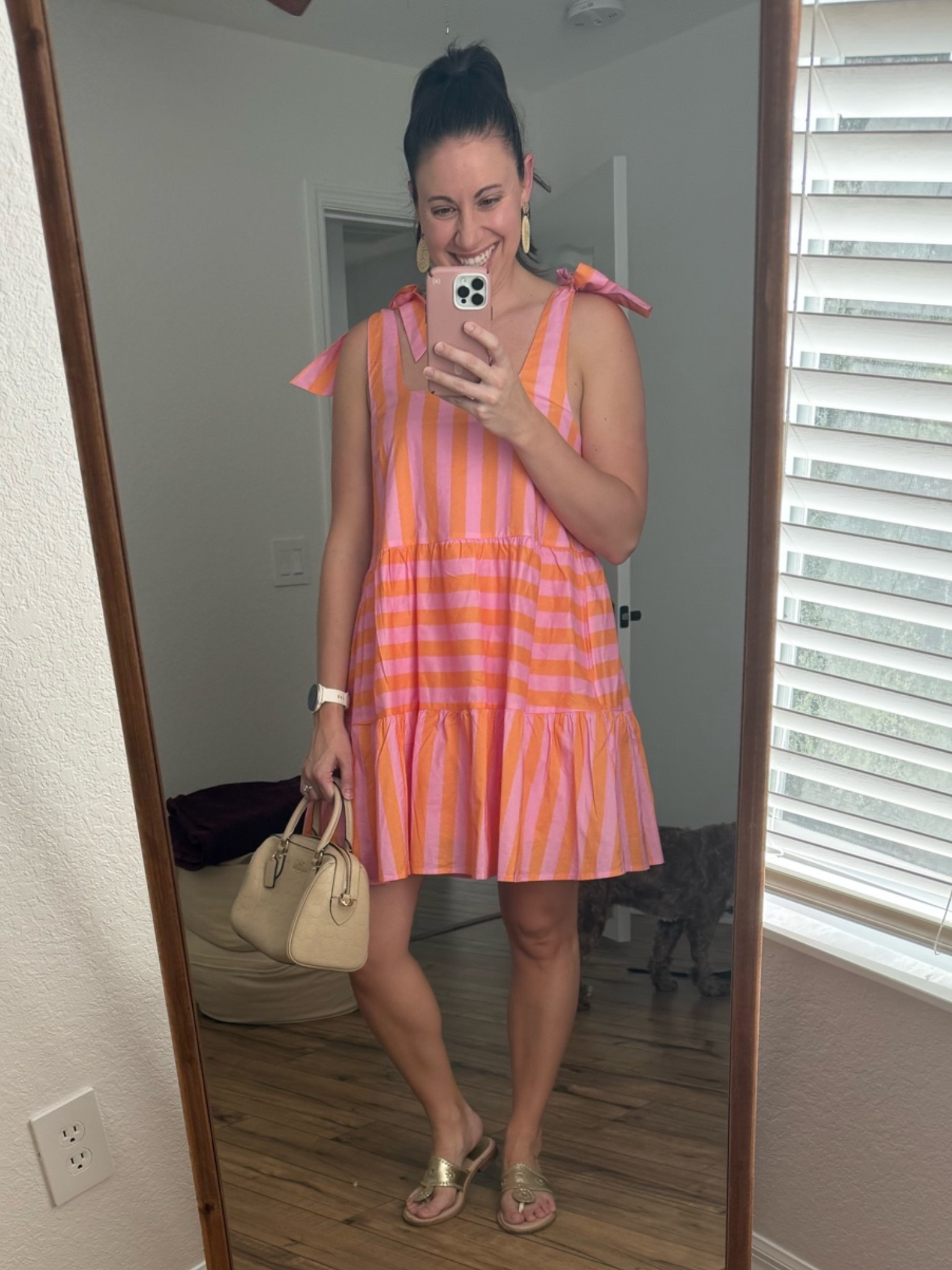 Tonight’s date night look with dress from Mint Julep, earrings from Amazon, bag from COACH and sandals from Jack Rogers! The perfect summer look! Mint Julep is on sale this weekend! Do not miss out!

#LTKootd #LTKdayinmylife #LTKgrwm