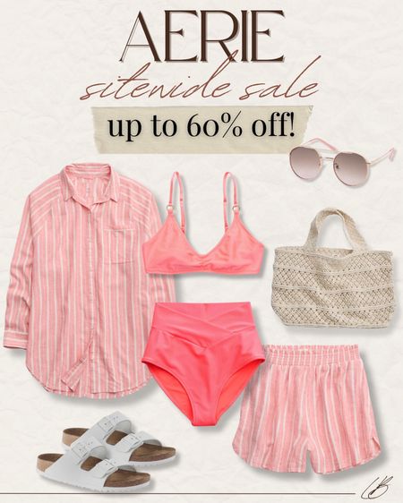 Resort inspo from Aerie sale site wide! Up to 60% off everything online! 

#LTKswim #LTKstyletip #LTKsalealert