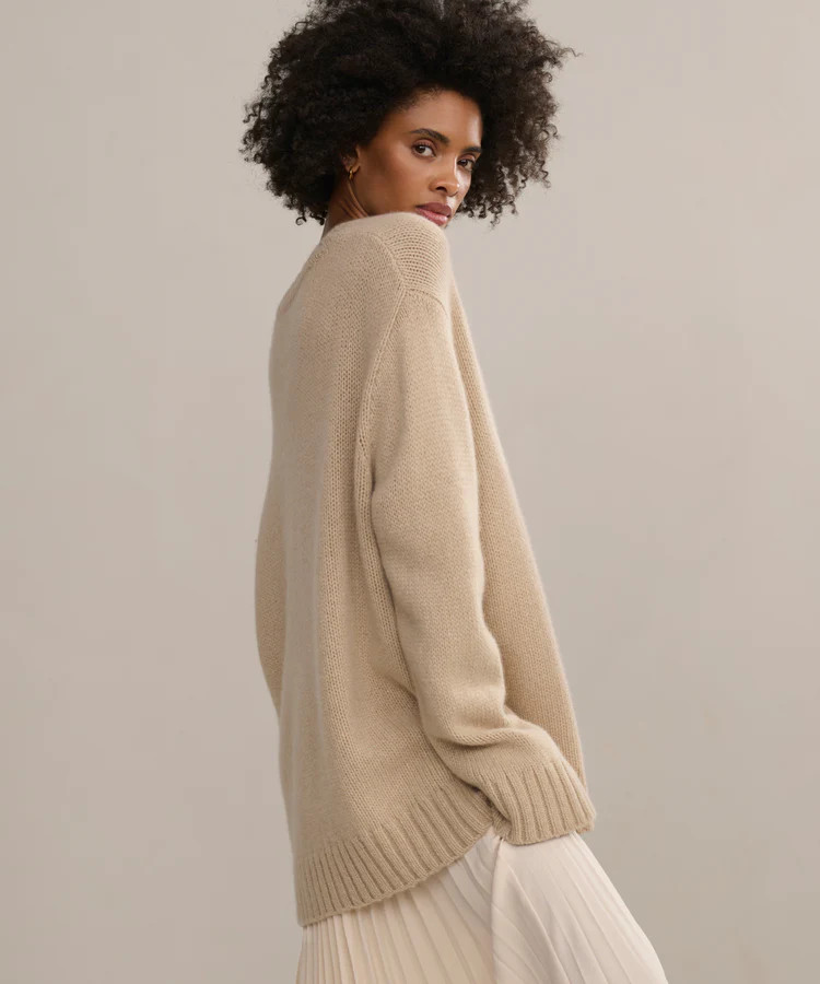 Cashmere Amelia Crewneck | Jenni Kayne