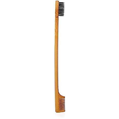 Amazon.com : GranNaturals Edges Brush and Comb for Edge Control - Sturdy Bamboo Handle - Styling ... | Amazon (US)
