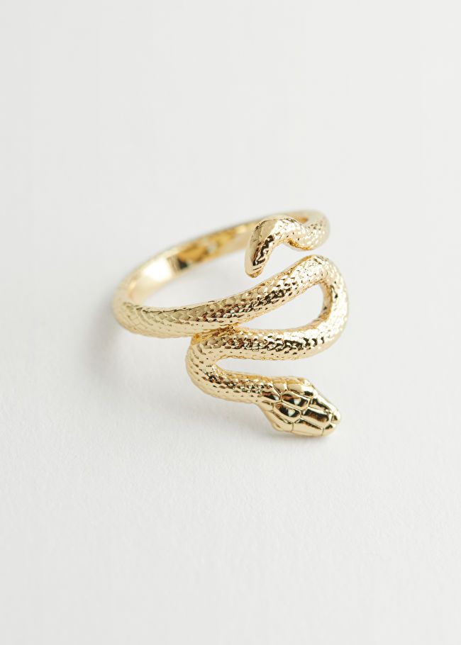 Embossed Snake Ring | & Other Stories US