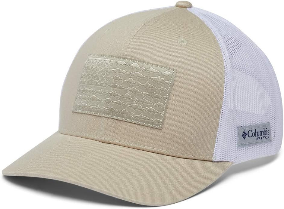 Columbia Unisex-Adult Pfg Fish Flag Mesh Snap Back | Amazon (US)