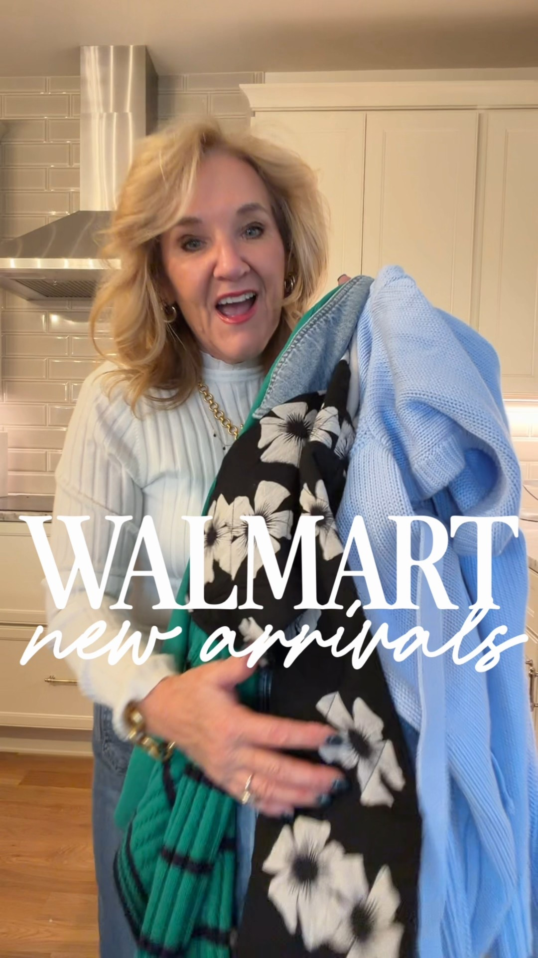 High low! Anthropologie Colette jeans size 29 reg 
Walmart sweaters and jackets size medium these are so cute! 

#LTKootd #LTKPetite #LTKOver40