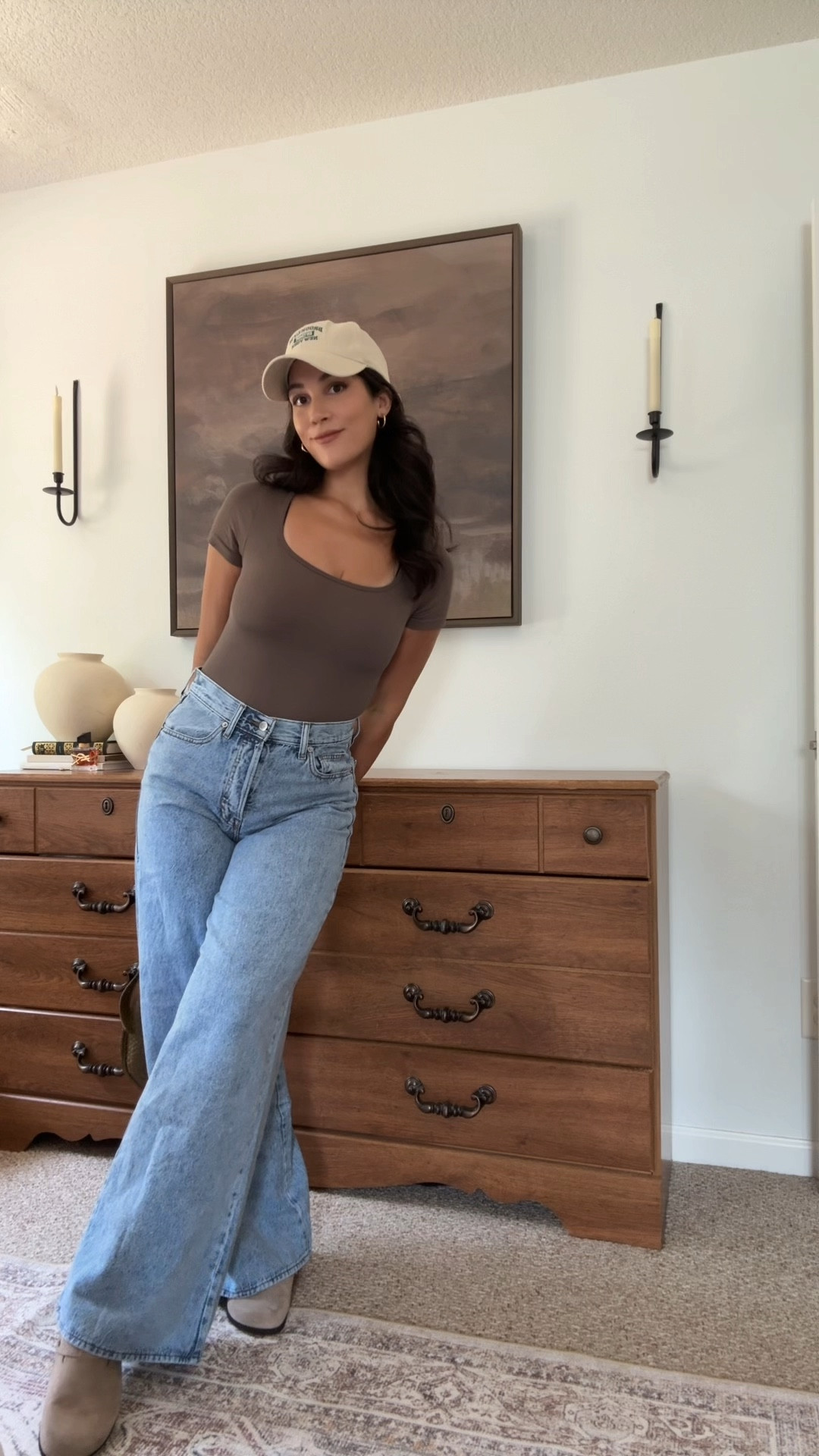 Sahm ootd feat my new favorite baggy jeans and a bodysuit

#LTKFindsUnder50 #LTKFallSale