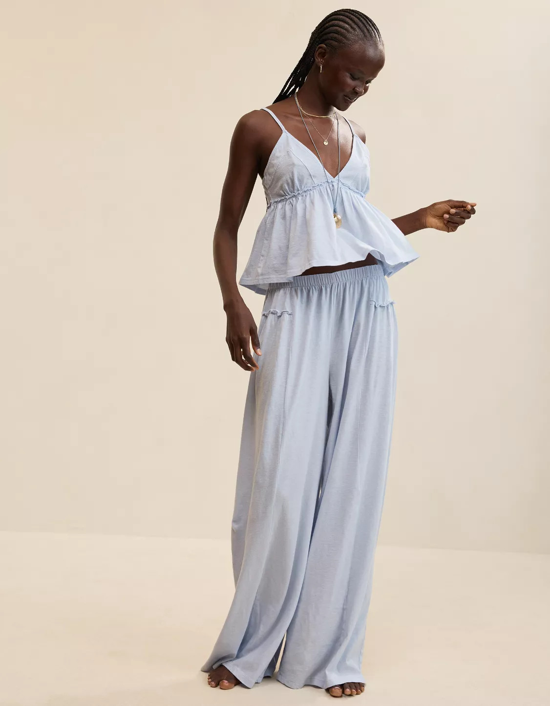 Aerie Happiest Babydoll Tank Top | Aerie