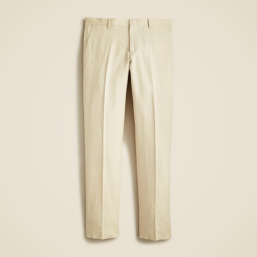Ludlow Slim-fit unstructured suit pant in Irish cotton-linen | J. Crew US