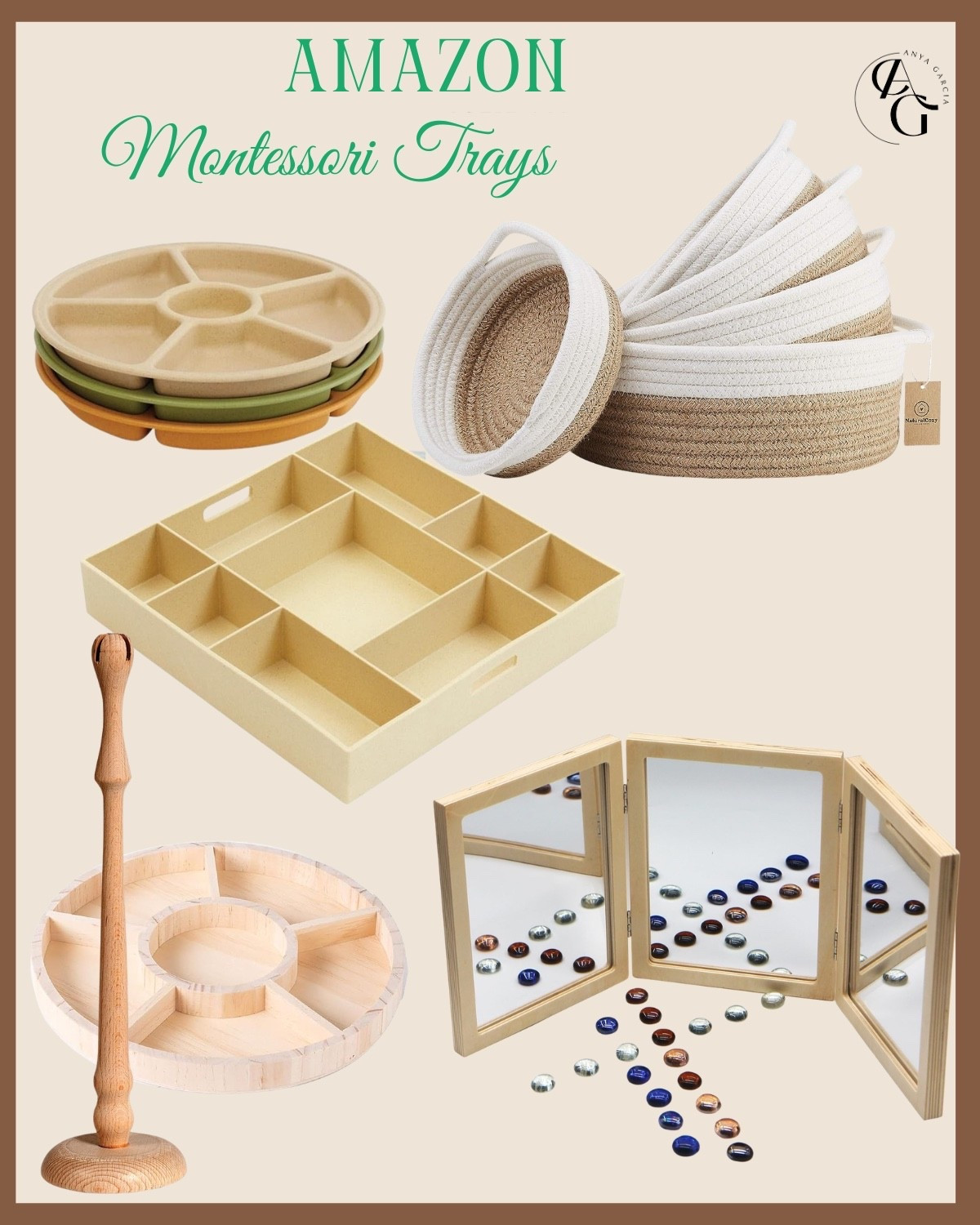 Amazon ~ Montessori Trays 

#LTKHome #LTKKids #LTKmorningroutine