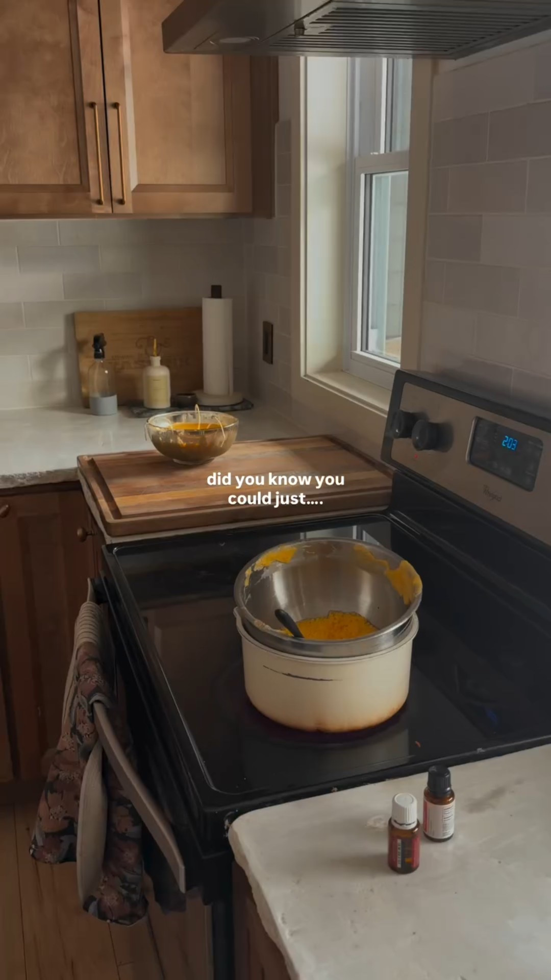 Turns out making your own candles is way more satisfying than buying them (and typically way better for you too) 🕯️

Beeswax pellets, essential oils, wicks, a thrifted vessel and that’s it. Now I have a non toxic candle that looks expensive without being expensive.

Something this size would easilyyy be $60+ in stores and still full of junk.

Comment CANDLE for the supplies we used.

#ThriftedDIY #NonToxicHome #DIYDecor #SimpleLiving #CozyHome