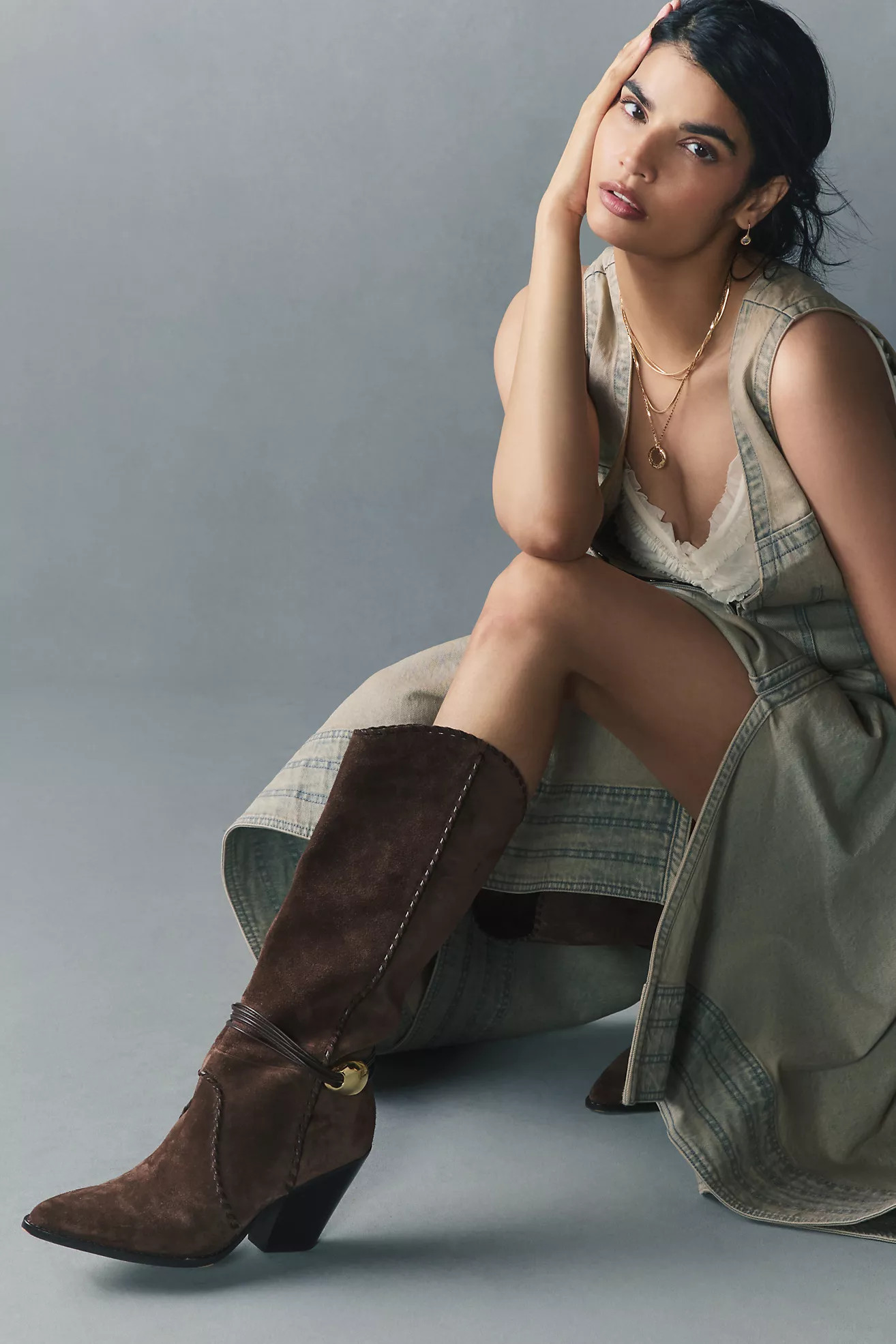 Dolce Vita Jody Hardware Knee-High Boots | Anthropologie (US)