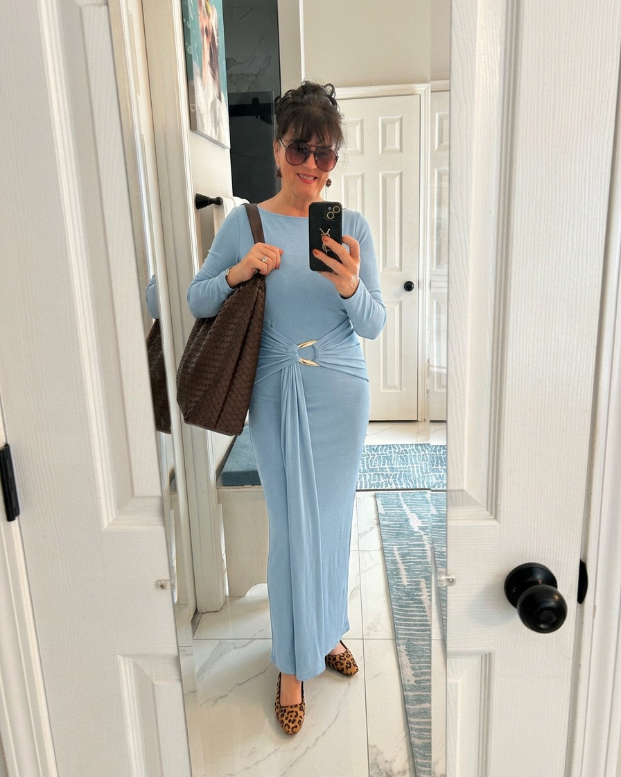 AMAZON Sale alert!! Affordable fall dresses that look way more expensive than they are 🍂
I found five I keep reaching for — a soft blue maxi with the twisted waist, a fitted emerald green with the side slit, a classic black-and-white stripe, and an olive ribbed knit you can belt. All comfy, all forgiving, all easy to dress up or down. Snag them before they're gone. I am wearing exlarge and large I. The green and black striped. 
Always be confident, ladies 💋
Which one's going in your cart first — the blue, the green, the stripe, or the olive?
#over50fashion #styleover50 #agelessfashion #midlifestyle #fallfashion

#LTKvlog #LTKSaleAlert #LTKOver40