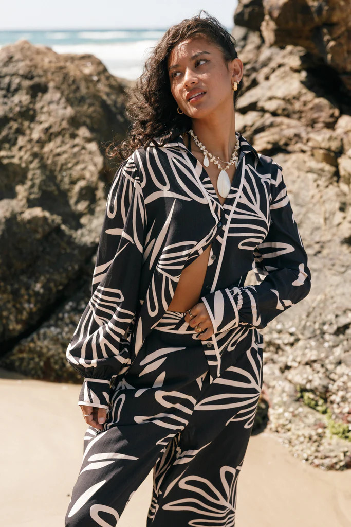 Talia Top - Black | Petal & Pup (US)