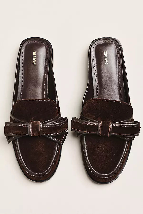3D Bow Loafer Slides | Anthropologie (US)