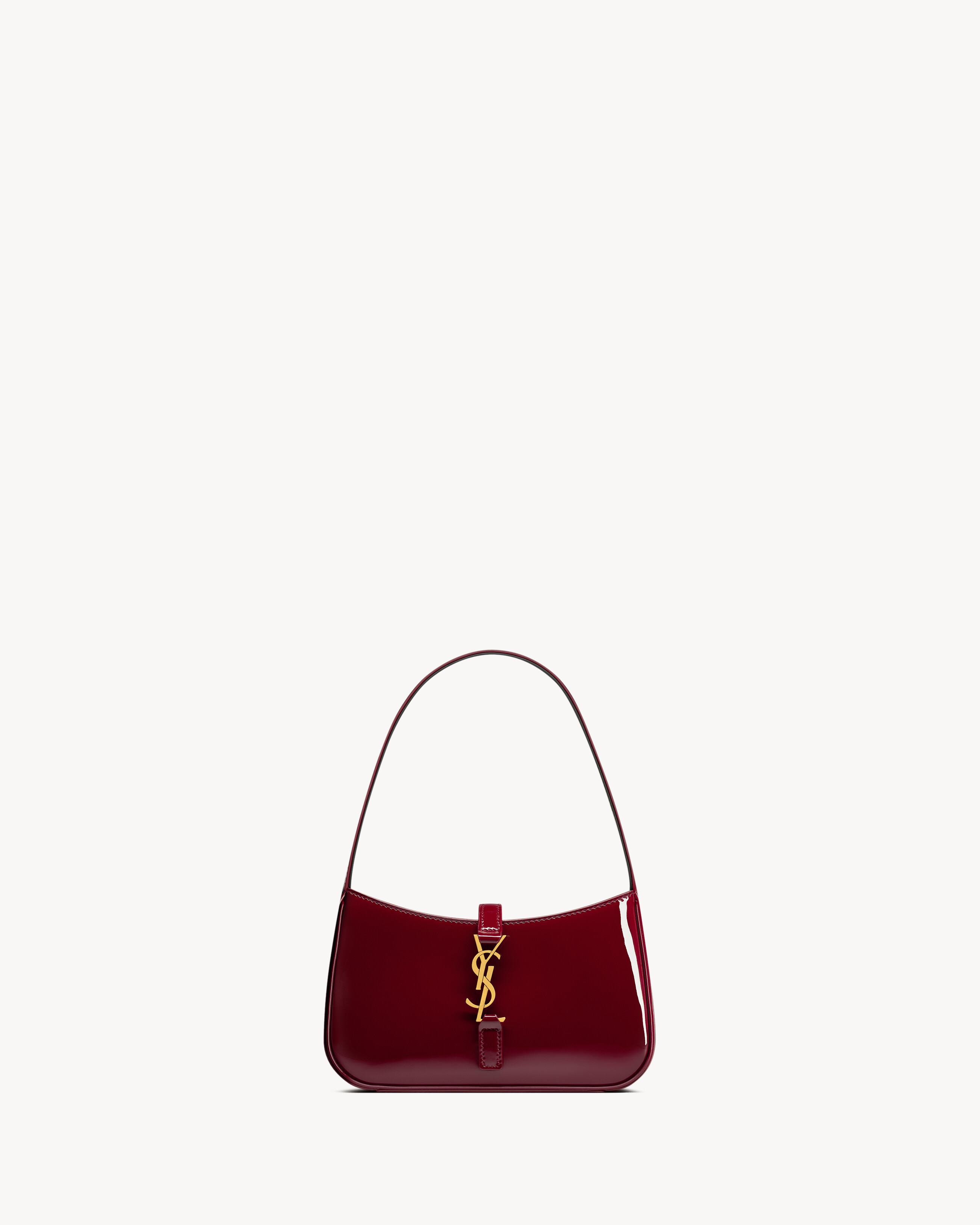 Saint Laurent Mini Le 5 À 7 In Patent Leather - Red - Women - One Size | Saint Laurent Inc. (Global)