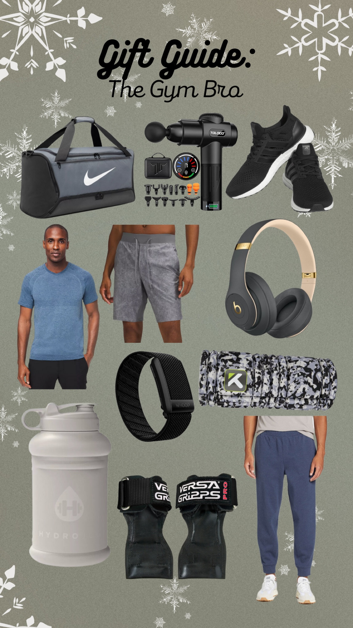 Gift Guides: the Gym Bro 🏋️‍♂️

#LTKGiftGuide #LTKfit #LTKHoliday