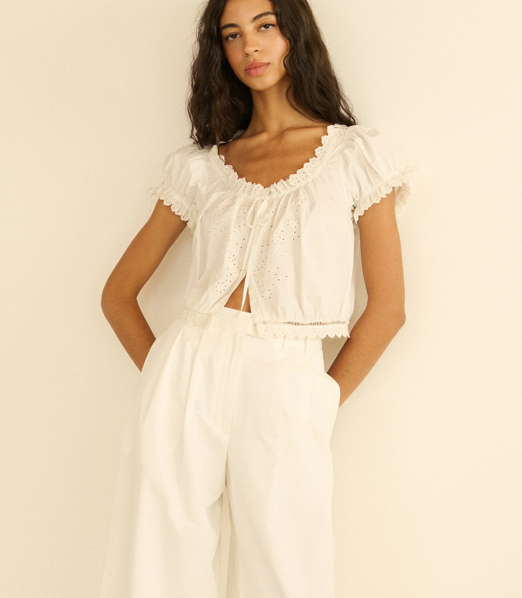 Nera Top - Salt | DÔEN | DOEN