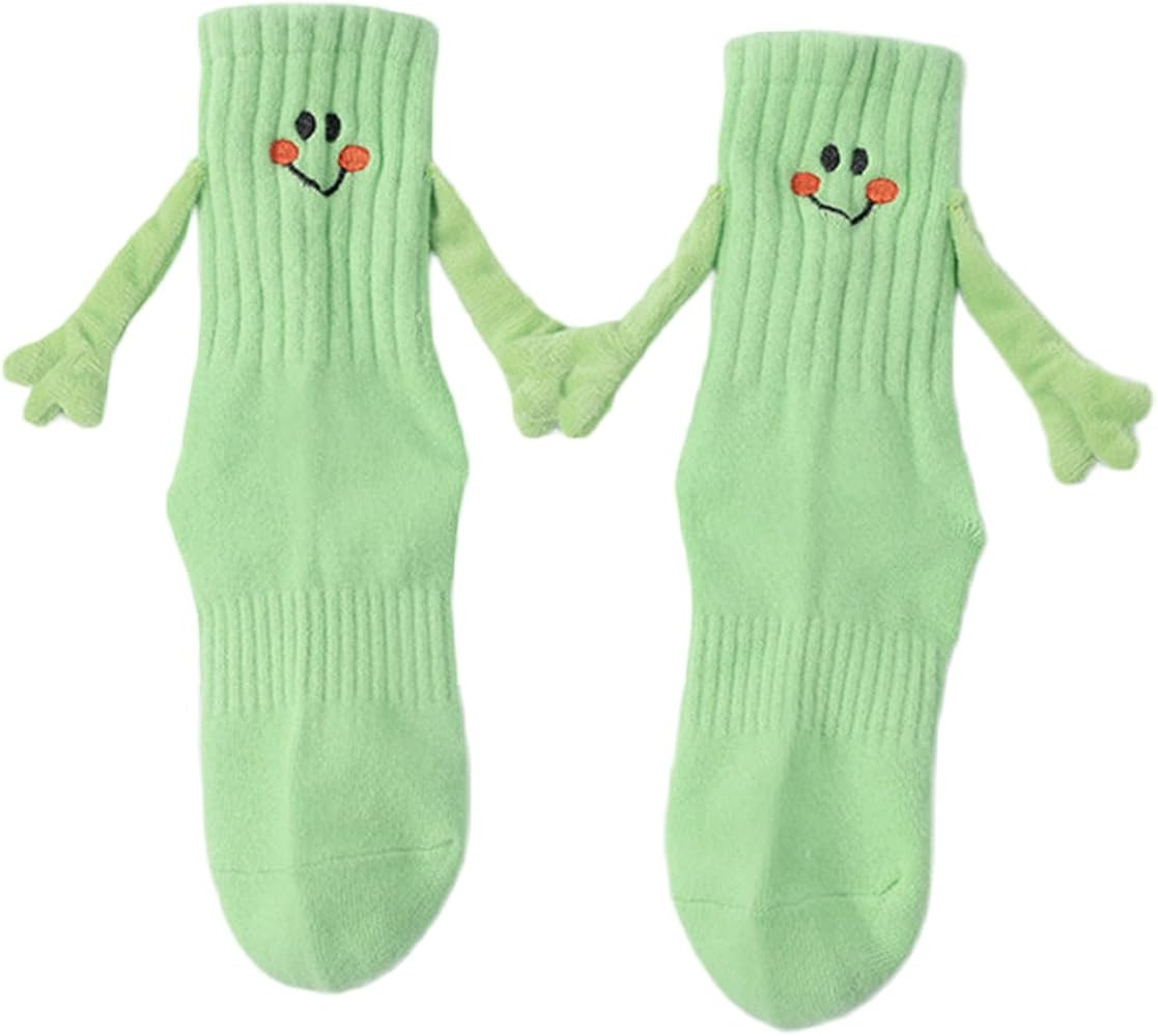 Honganda Funny Kids Baby Girl Boy Holding Hands Socks, Silly Socks Smile Crazy Socks Novelty Gift... | Amazon (US)