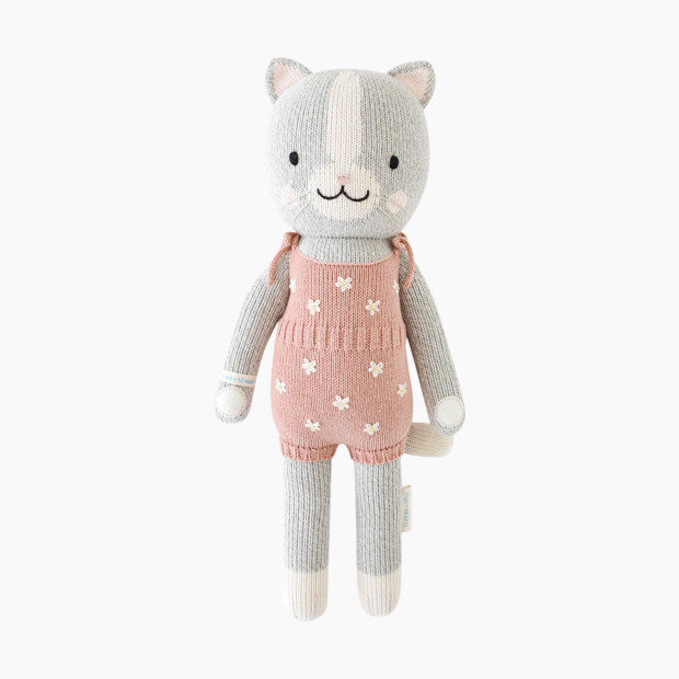 cuddle+kind Hand-Knit Doll in Daisy The Kitten Size Little 13 | Babylist