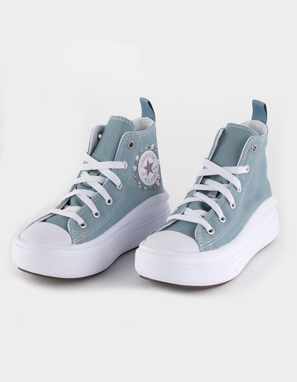 CONVERSE Chuck Taylor All Star Move Embroidered Florals Girls High Top Shoes | Tillys