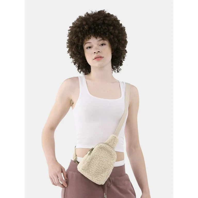 No Boundaries Casual Sling Bag, Tan, Women's | Walmart (US)
