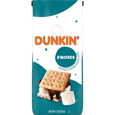 Dunkin' S'mores Medium Roast Ground Coffee - 11oz | Target
